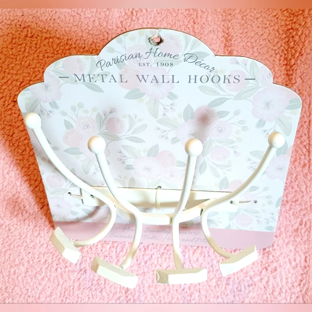 Parisian Home Decor Multi-purpose Wall Hook-NIP